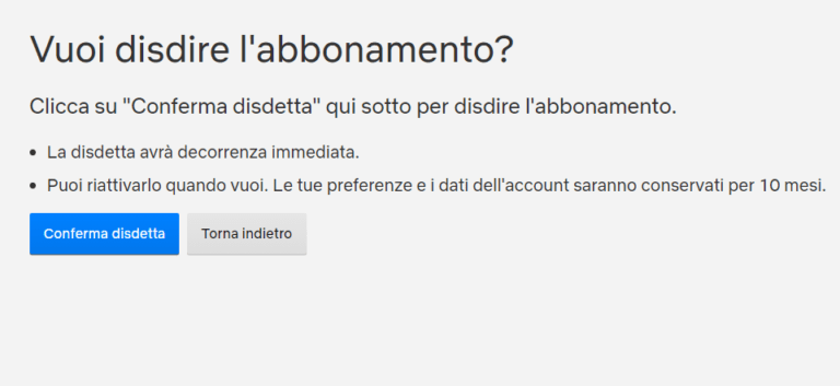 Non è Stato Possibile Contattare Il Servizio Netflix