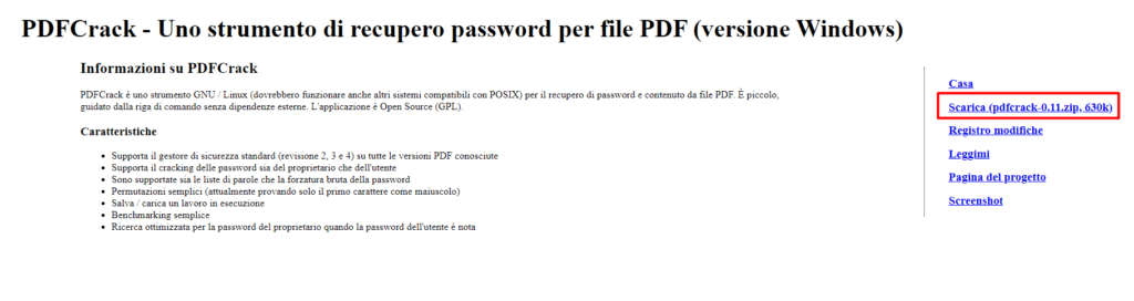 come togliere password PDF